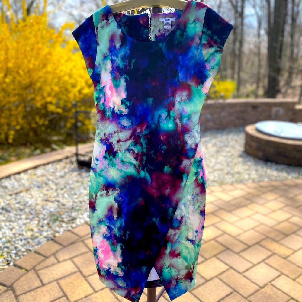 Multi colored mini dress